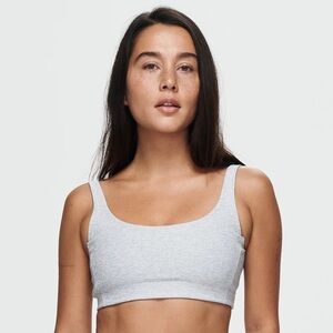 Outdoor Voices / Double Time Bra in Dove